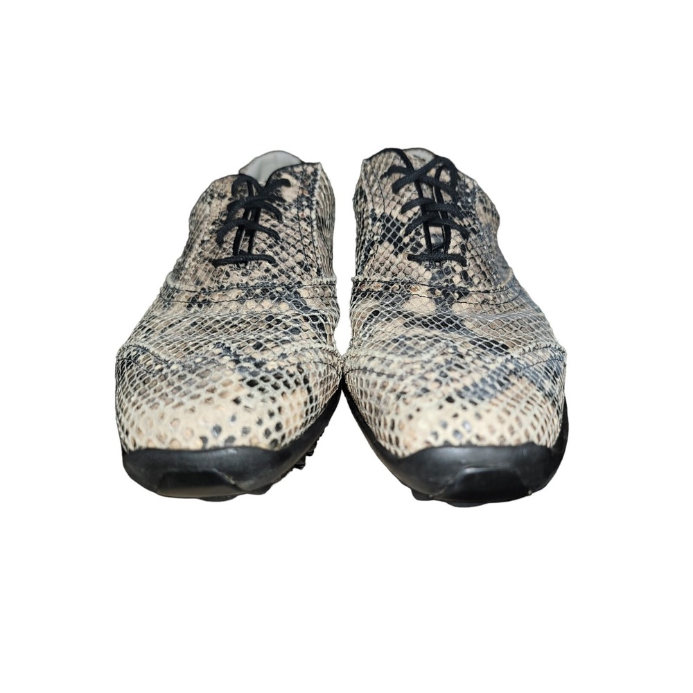 FootJoy LoPro Collection Golf Shoes Womens Snakeskin Print Leather Soft Spike 7M - Picture 11 of 12
